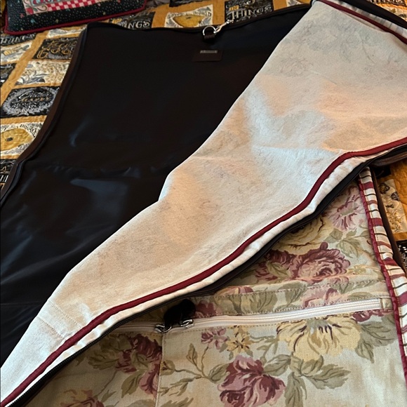 Brighton Brown and Black Travel garment bag - Picture 6 of 16